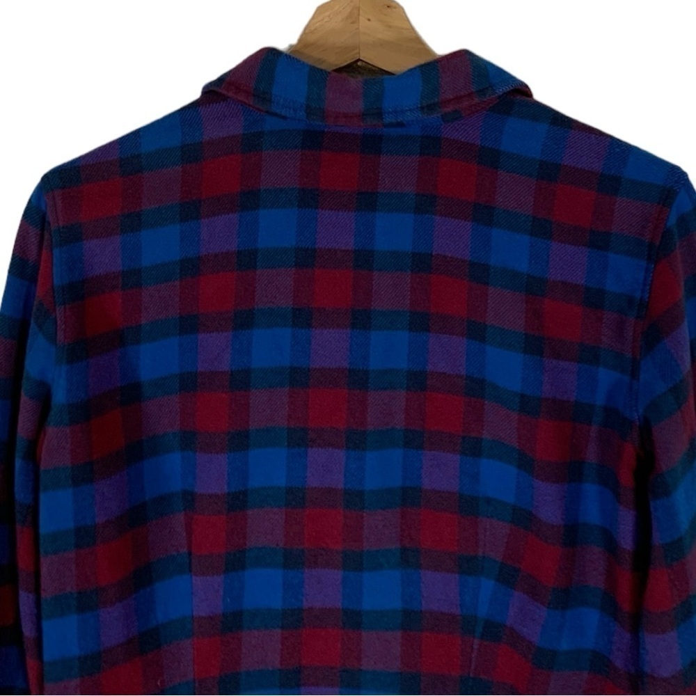 Patagonia Flannel Button Up Shirt Size 2 - Picture 6 of 10